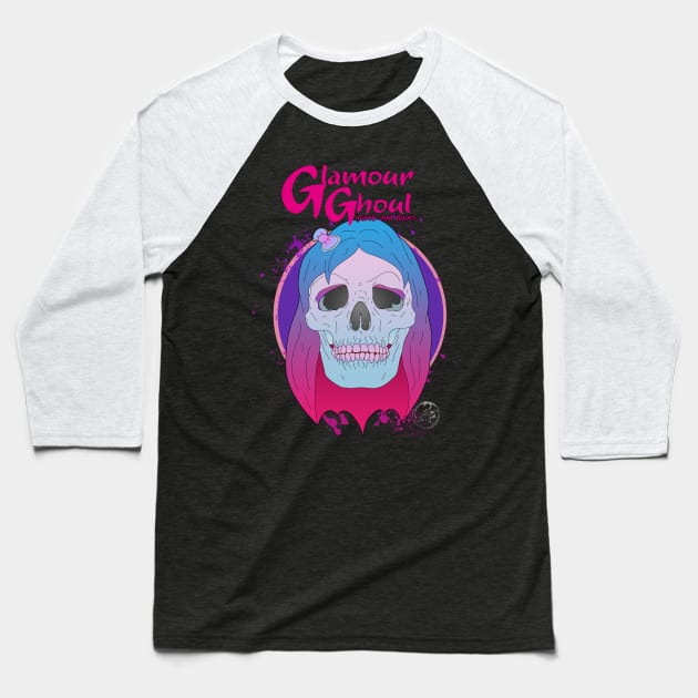 Glamour Ghoul: Rants and Raves - HoTS Podcast Baseball T-Shirt by houseoftorturedsouls